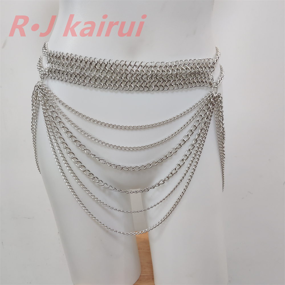 Body Jewelry Outfit - RJ New Style Eisenlegierungsketten Bauch Einzigartiges