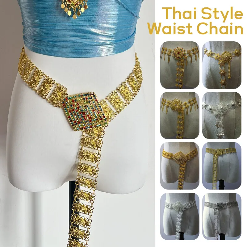 Body Jewelry Outfit - 1PC Metall Thailand Taille Kette Frauen