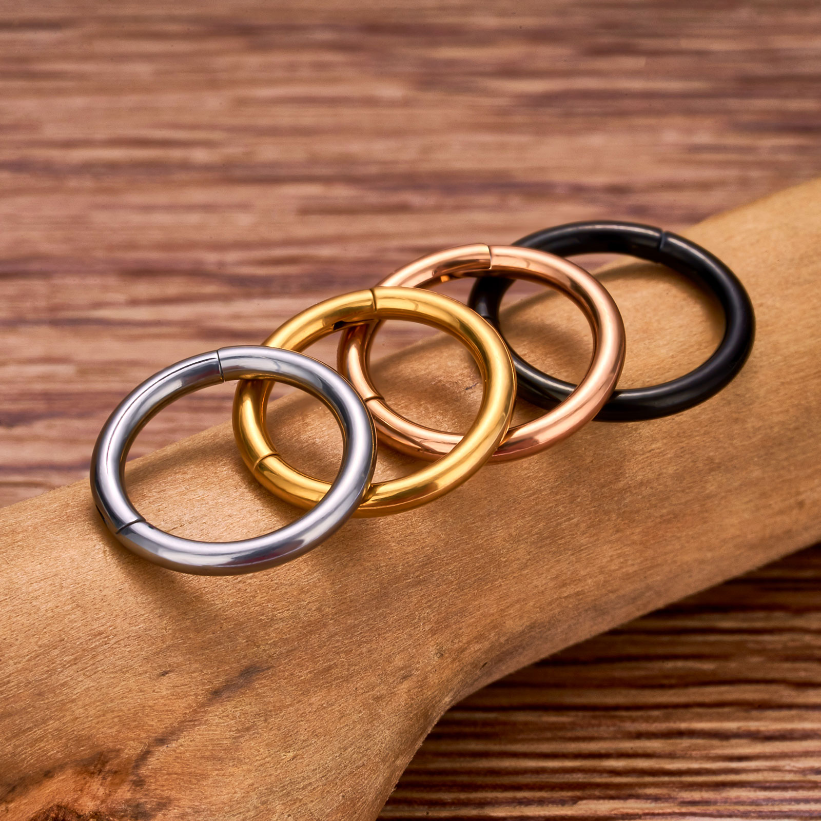 5 stücke g23 Titan Piercing se – Septum Clicker Ring Bewertung und Preis