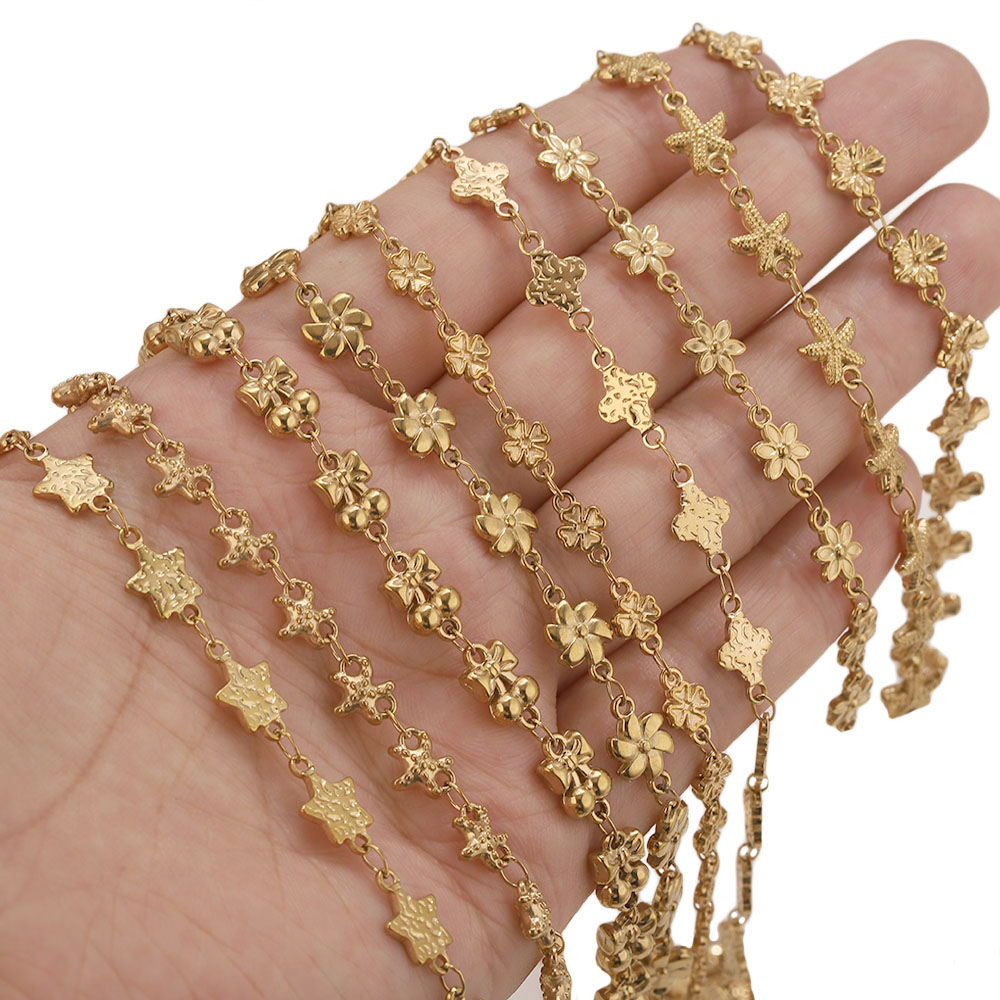 1 Meter Edelstahl Blumen-Stern – Body Jewelry Bulk Bewertung und Preis