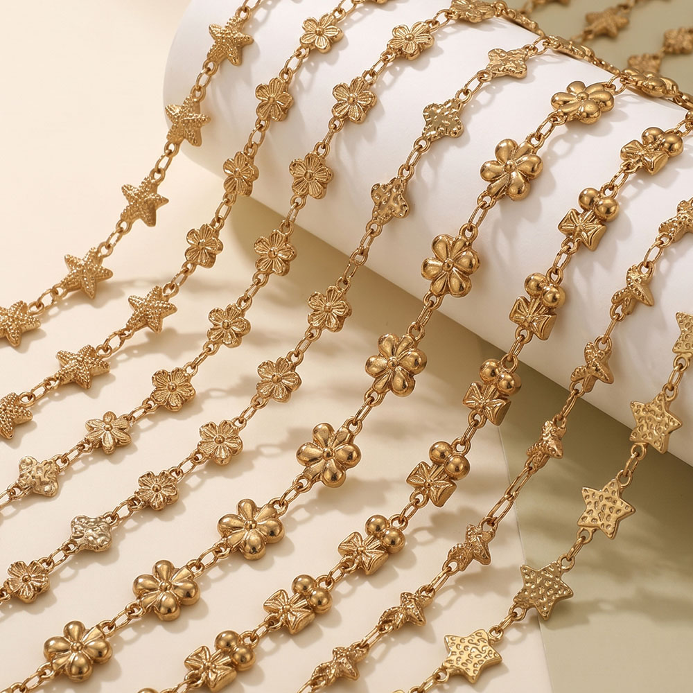 1 Meter Edelstahl Blumen-Stern – Body Jewelry Bulk Bewertung und Preis