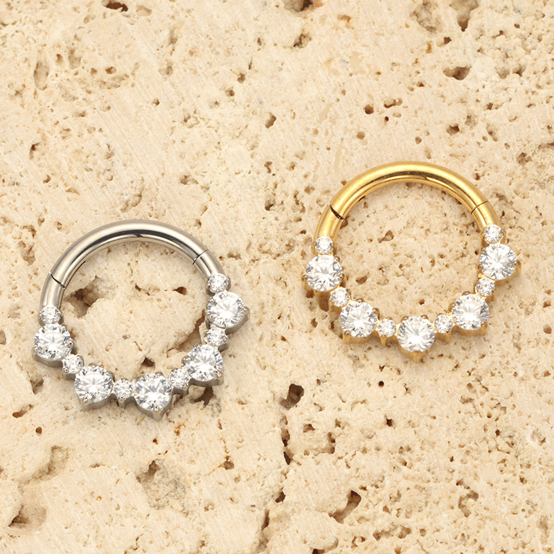 ASTM F136 Titan Daith Clicker  – Septum Clicker Ring Bewertung und Preis