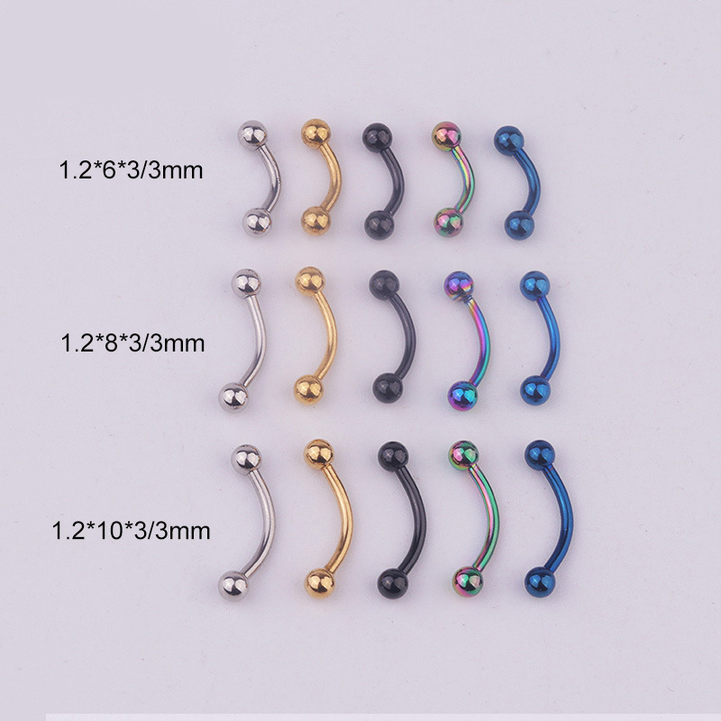 5 Stück/Set 16G 316L Edelstahl – Body Jewelry Lot Bewertung und Preis