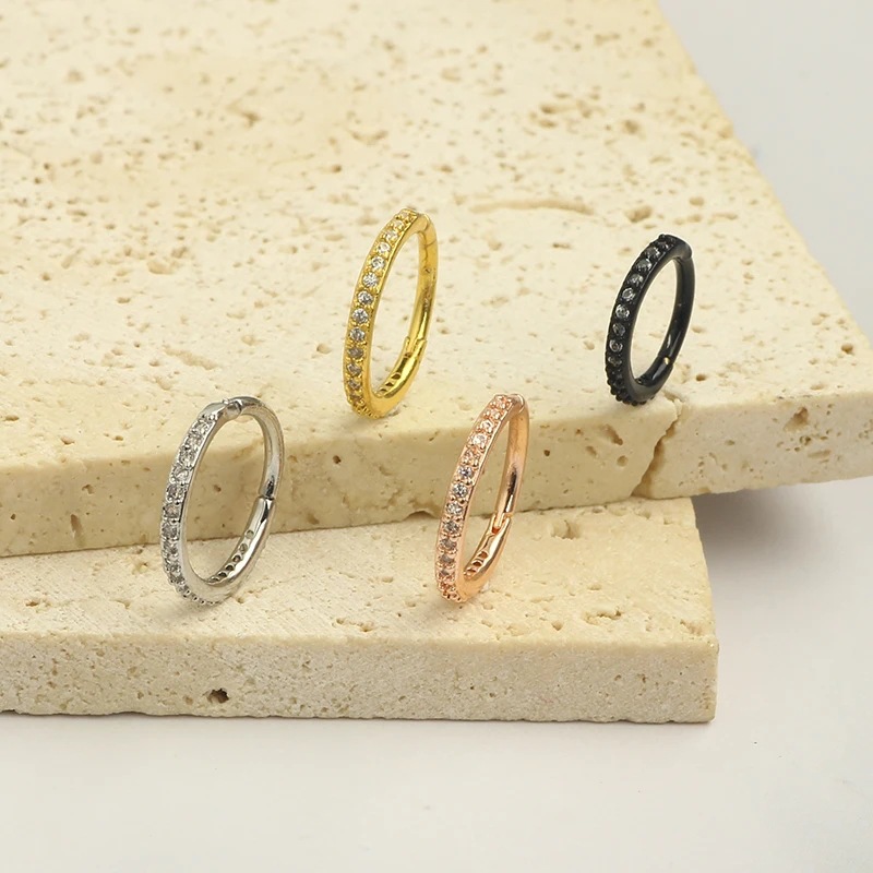 16G Klarer CZ Nasenring Hoop a – Septum Clicker Ring Bewertung und Preis