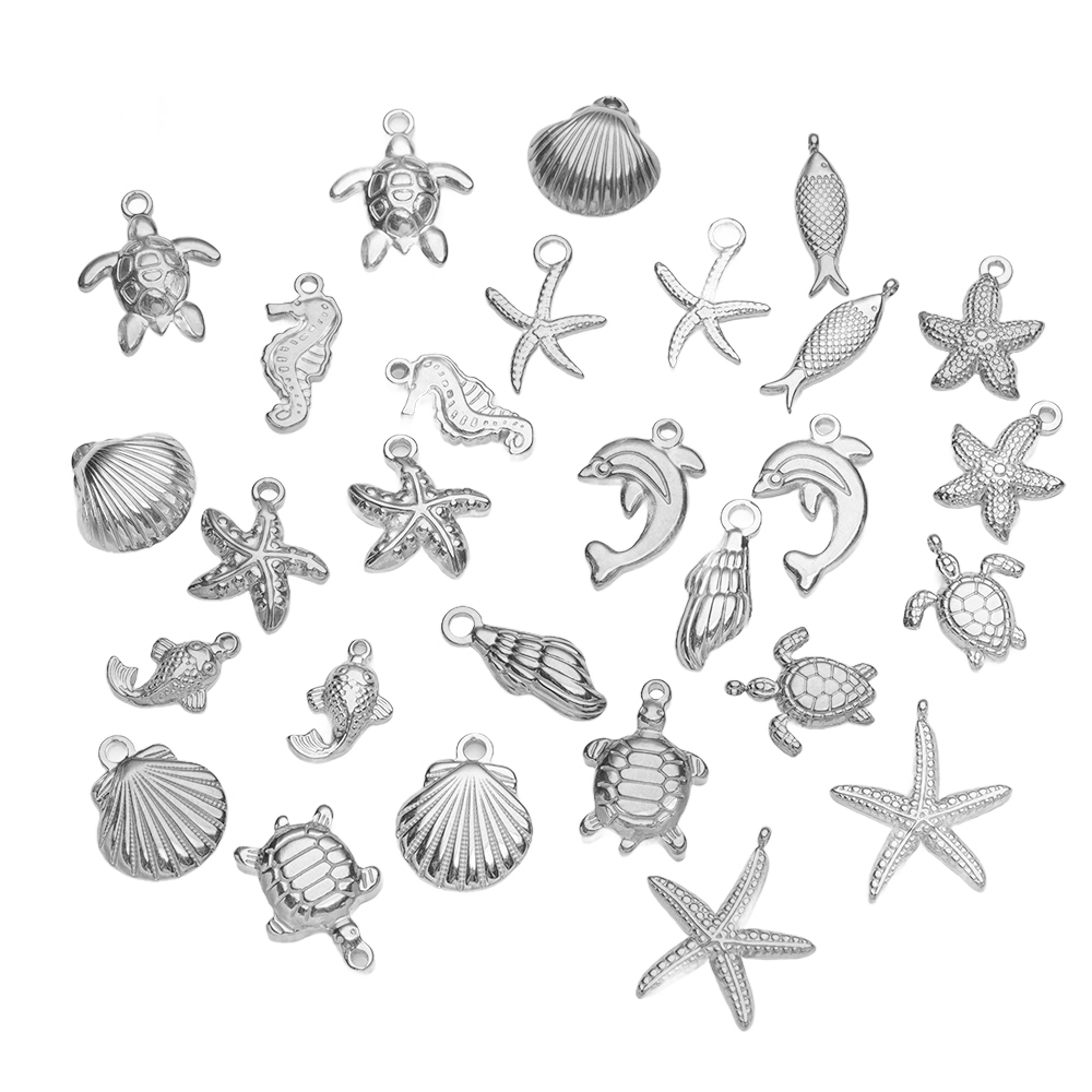 10 Stück Edelstahl Sommer Stra – Body Jewelry Beach Bewertung und Preis