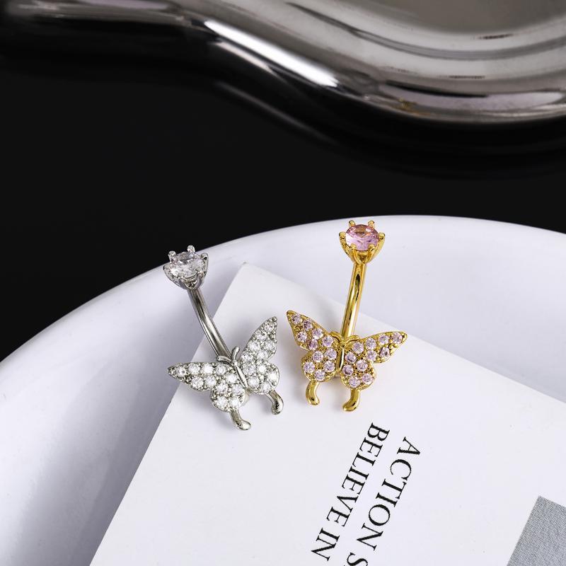 Schmetterling Zirkon Bauchnabe – Body Jewelry Universe Bewertung und Preis