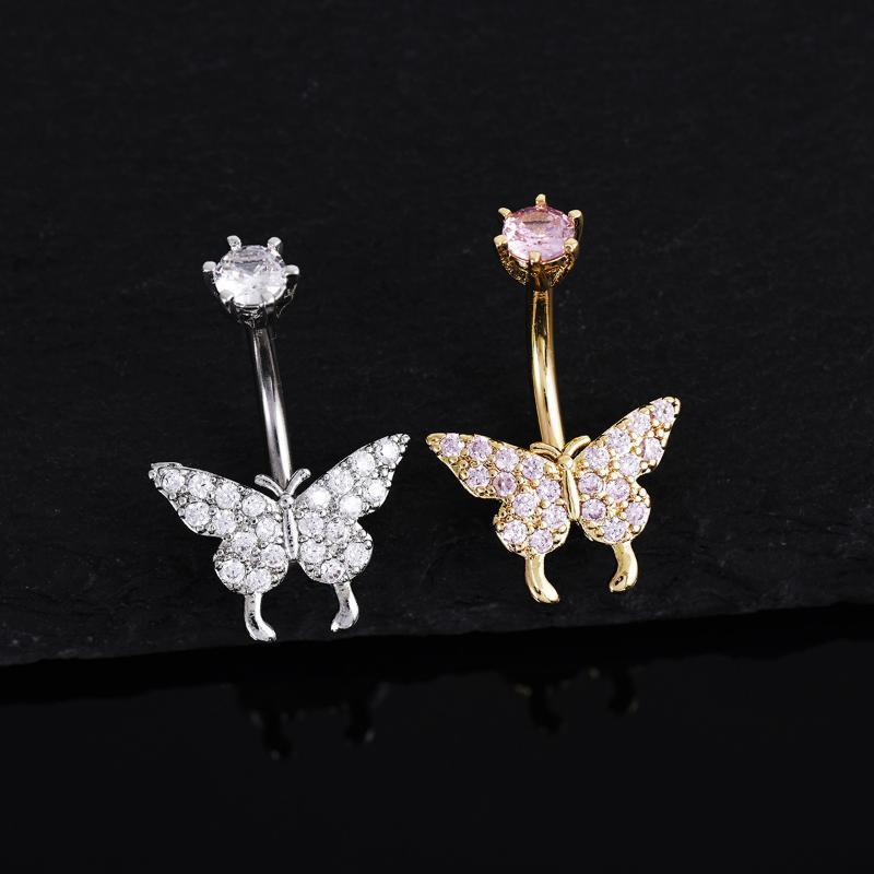 Schmetterling Zirkon Bauchnabe – Body Jewelry Universe Bewertung und Preis