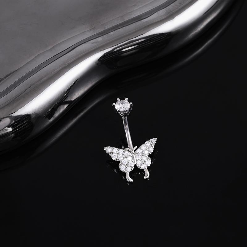 Schmetterling Zirkon Bauchnabe – Body Jewelry Universe Bewertung und Preis
