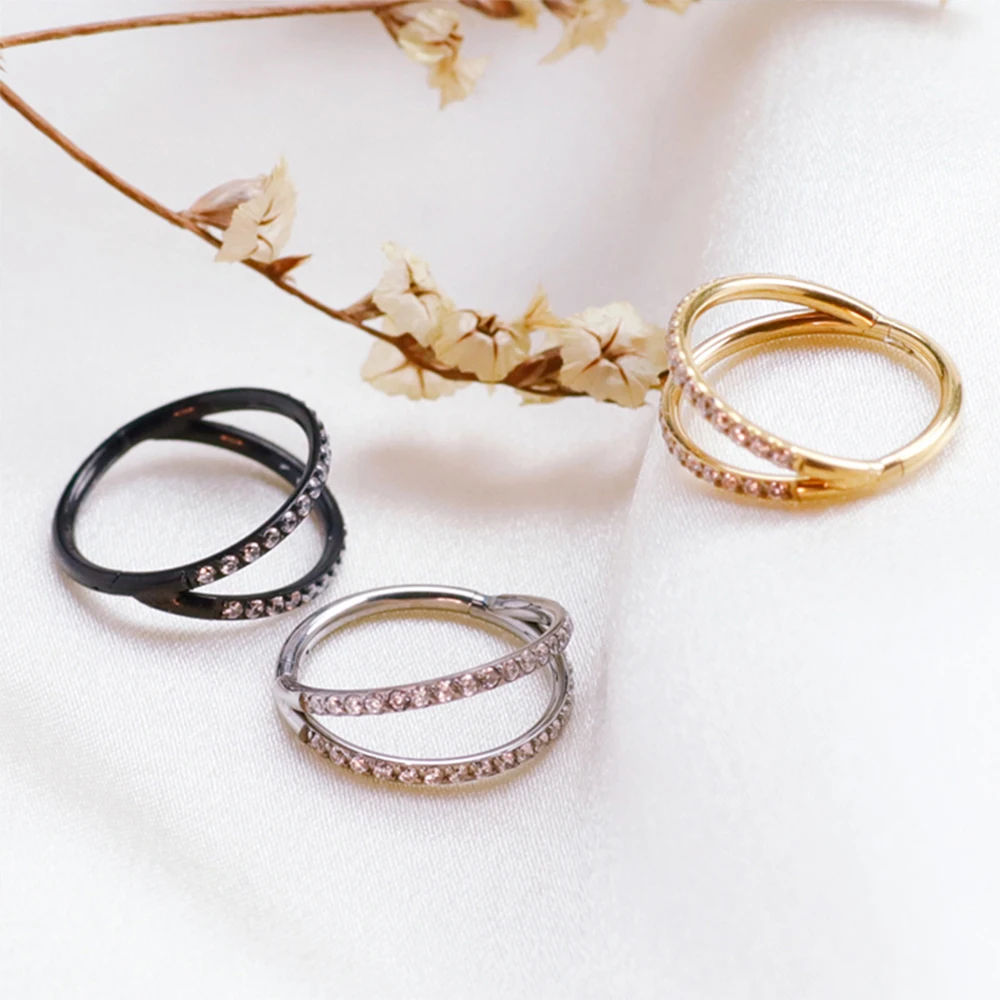 F136 Titan Nasen Septum Ring P – Septum Clicker Ring Bewertung und Preis