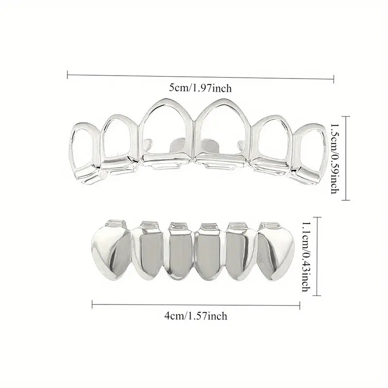 Ein Set modischer Hip-Hop-Zahn – Body Jewelry Lot Bewertung und Preis