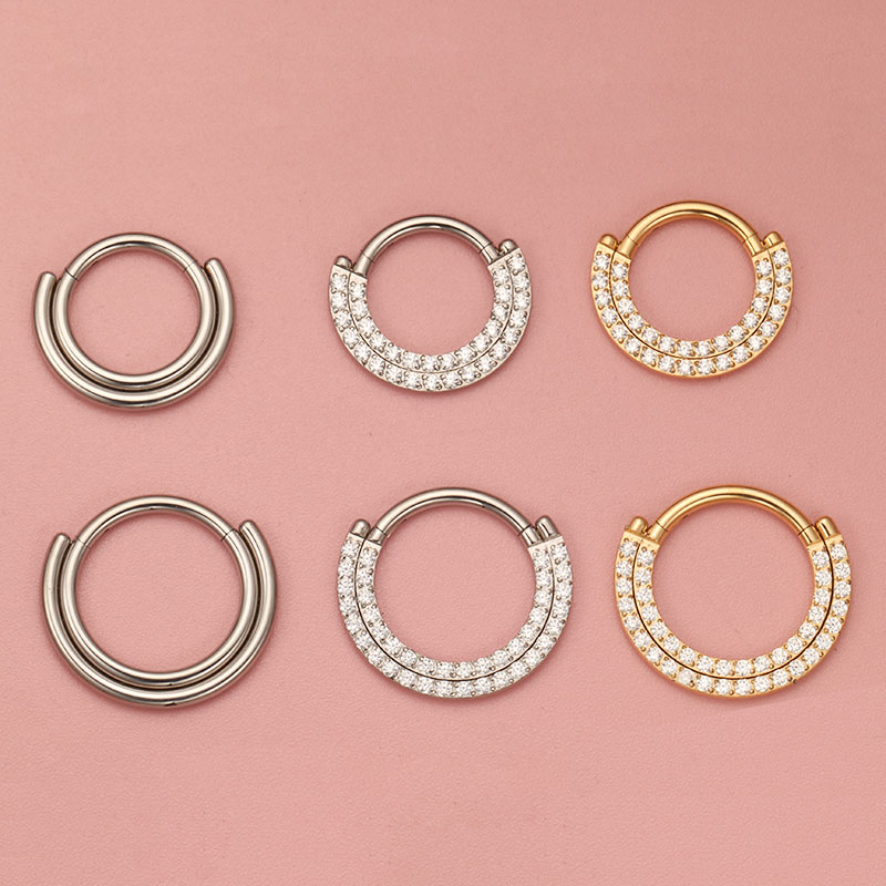 ASTM F136 Titan Clicker Septum – Septum Clicker Ring Bewertung und Preis