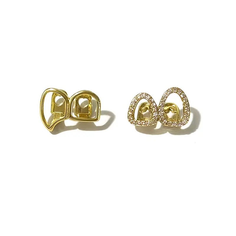 Ein Set Hip-Hop Double Hollow  – Body Jewelry Lot Bewertung und Preis