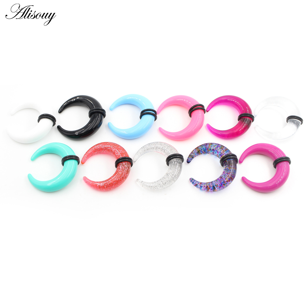 2 Stück Acryl C Sahpe Büffelho – Septum Clicker Ring Bewertung und Preis