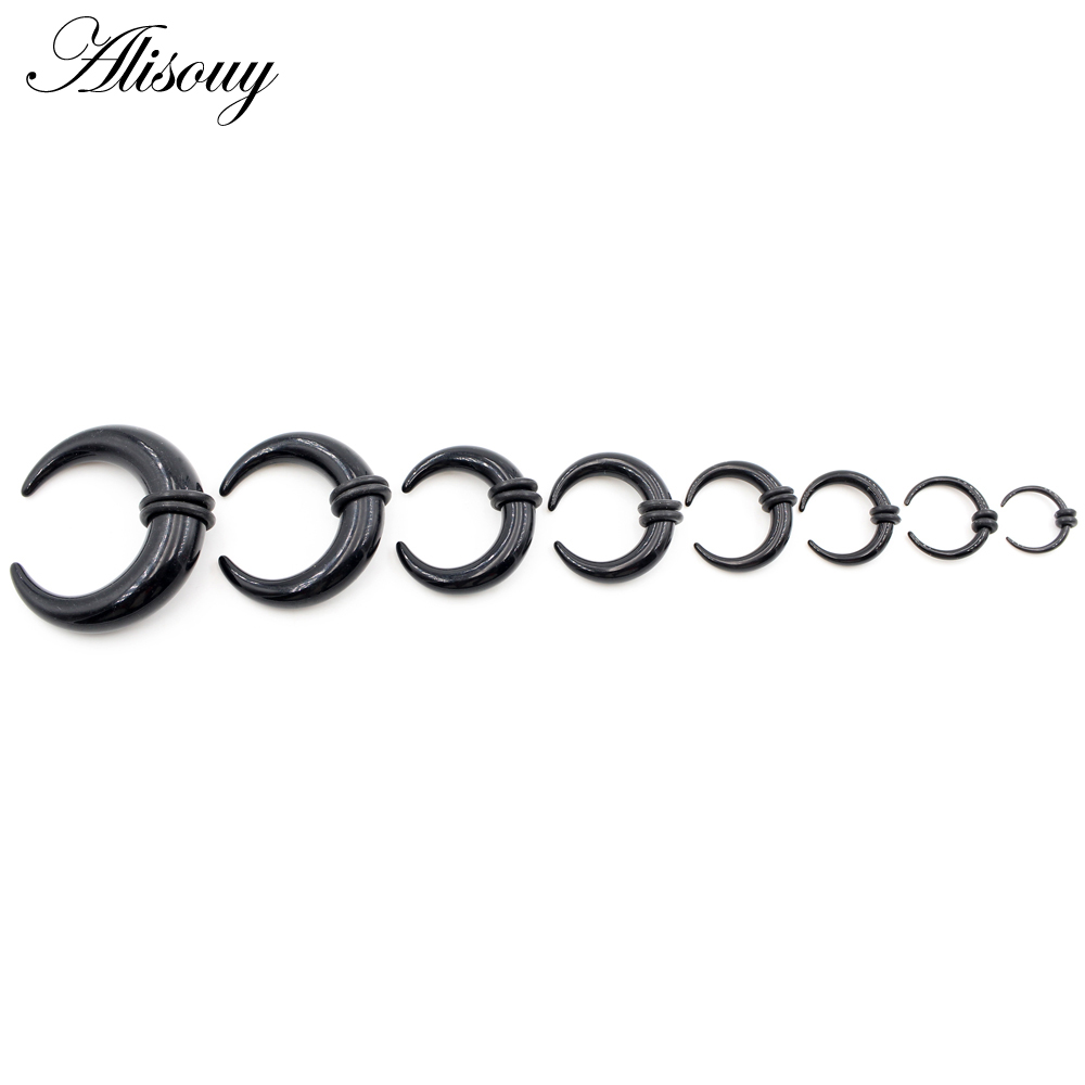 2 Stück Acryl C Sahpe Büffelho – Septum Clicker Ring Bewertung und Preis