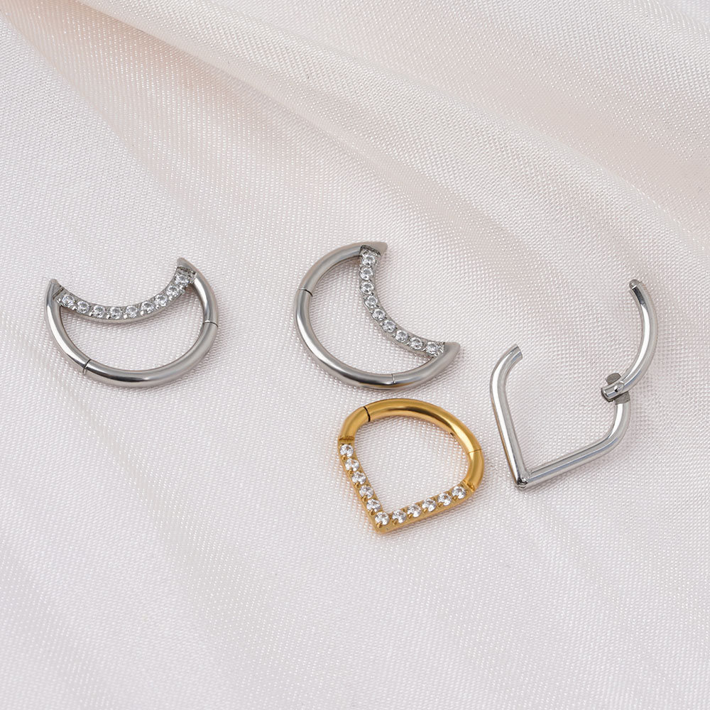 F136 Titan Scharnier Tropfen S – Septum Clicker Ring Bewertung und Preis