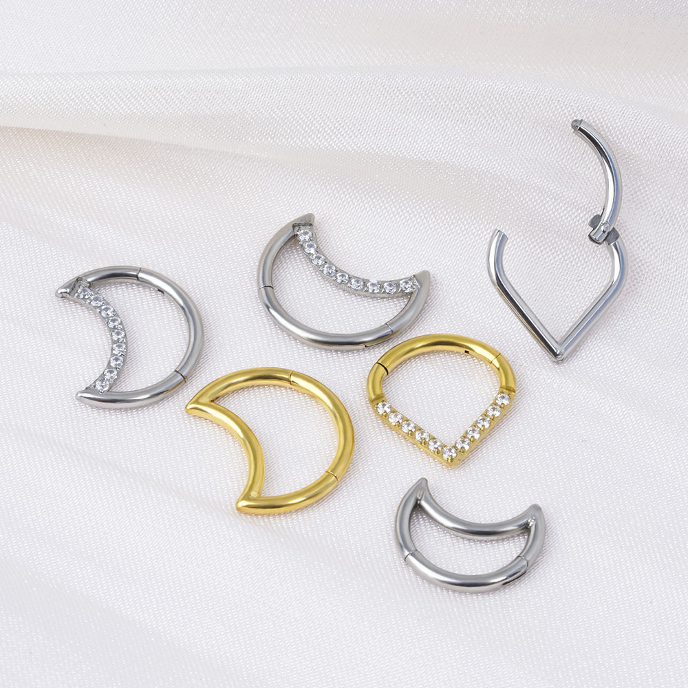 F136 Titan Scharnier Tropfen S – Septum Clicker Ring Bewertung und Preis