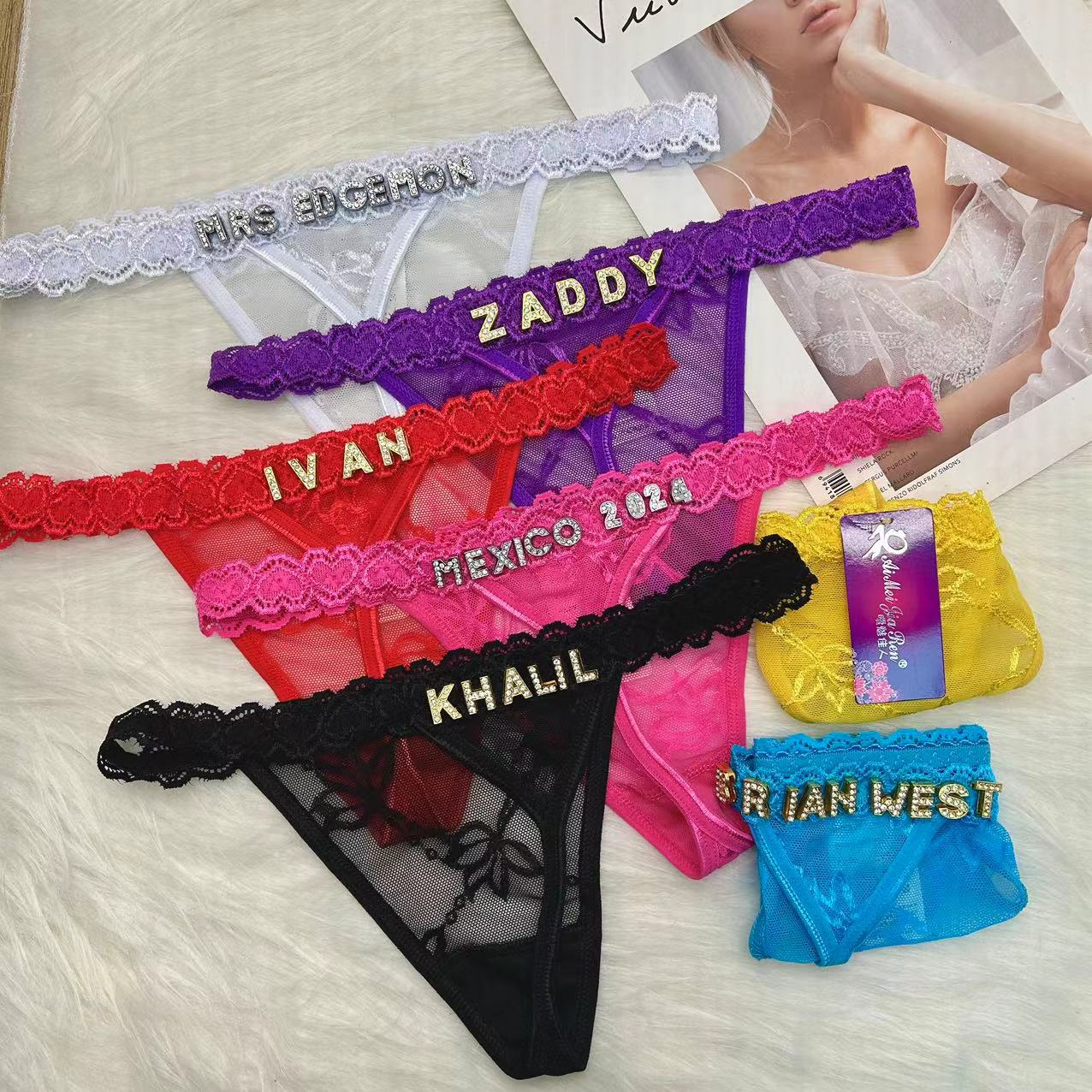 Benutzerdefinierte Tangas mit  – Body Jewelry Names Bewertung und Preis