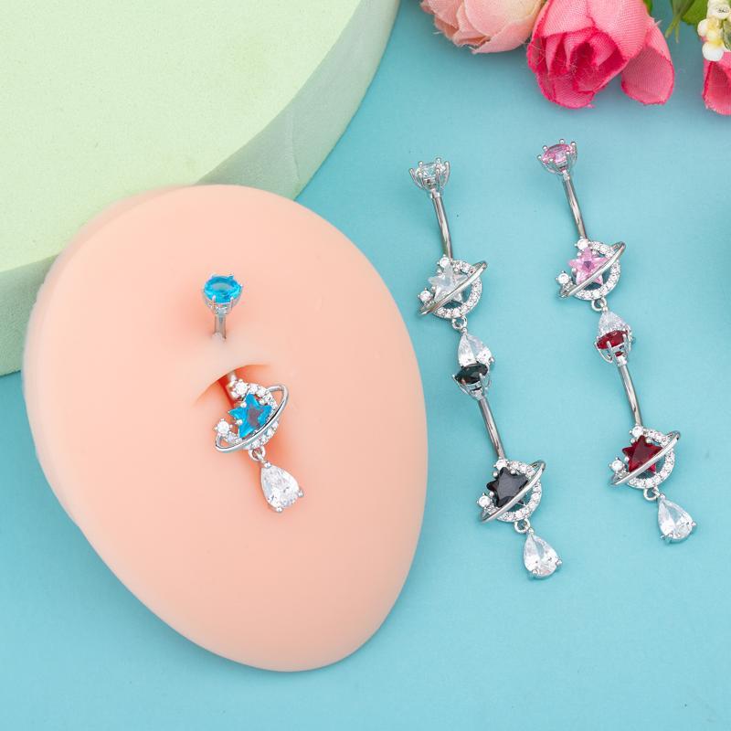 Neue Kristall-Bauchnabelringe  – Body Jewelry Universe Bewertung und Preis