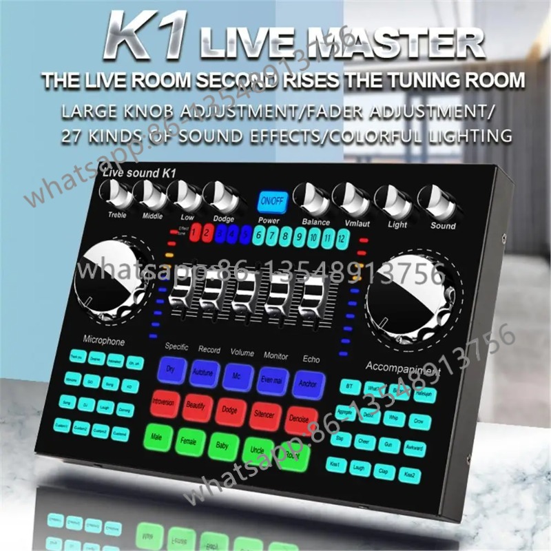 K1 Live-Soundkarte, tragbar, I – Body Jewelry Universe Bewertung und Preis