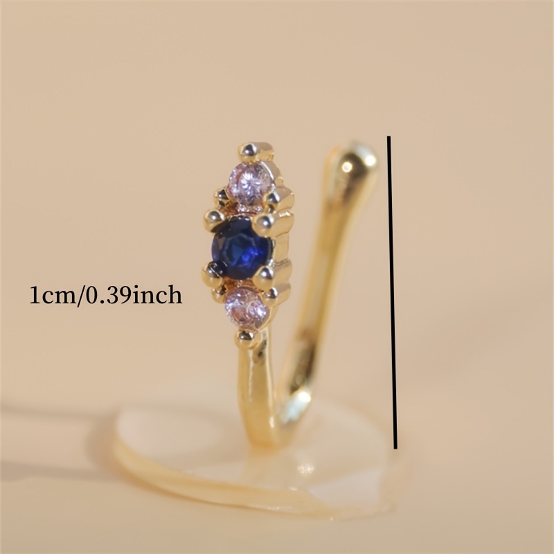 1-teiliges Set mit blauen Zirk – Body Jewelry Lot Bewertung und Preis