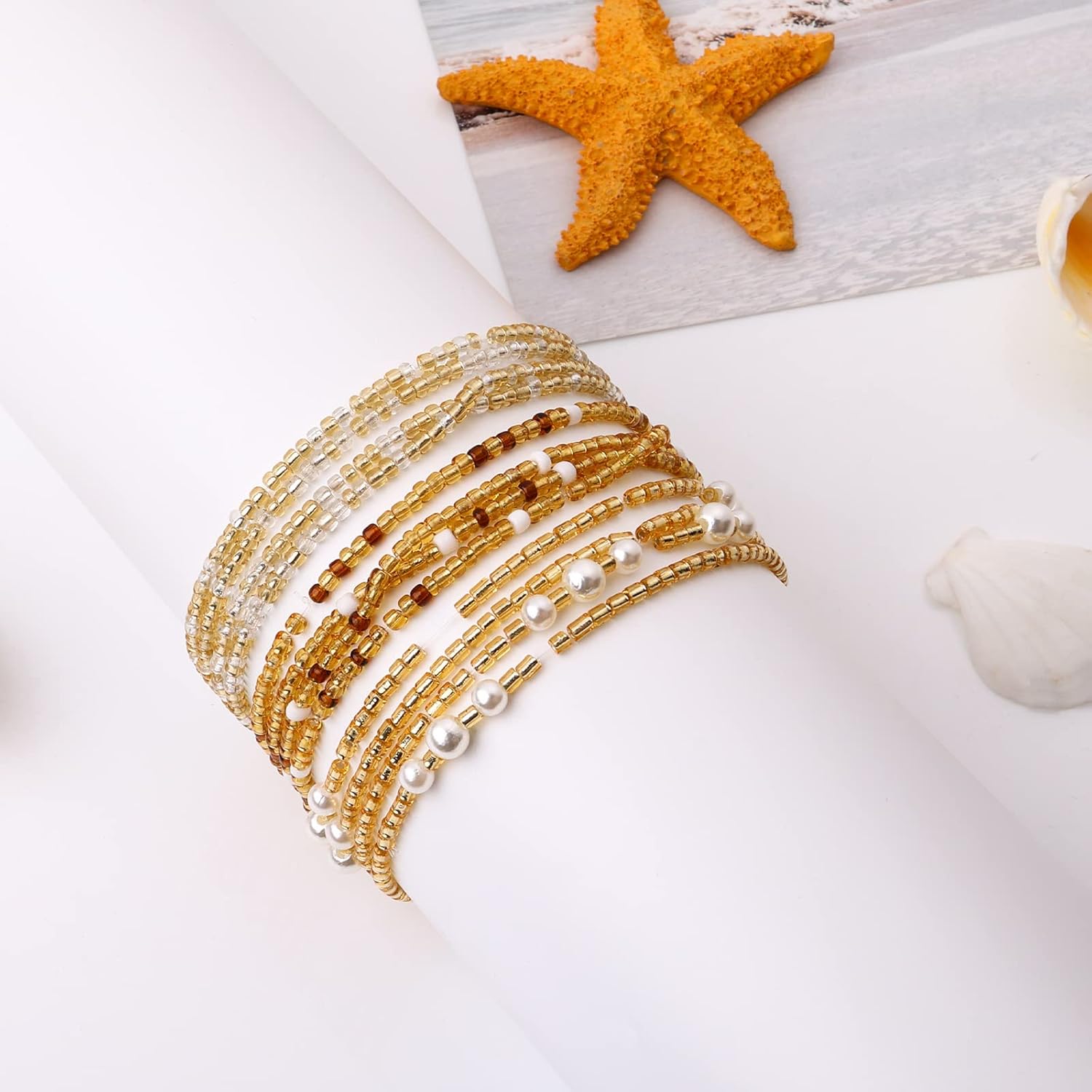 Taillenperlen für Frauen, Bauc – Body Jewelry Outfit Bewertung und Preis