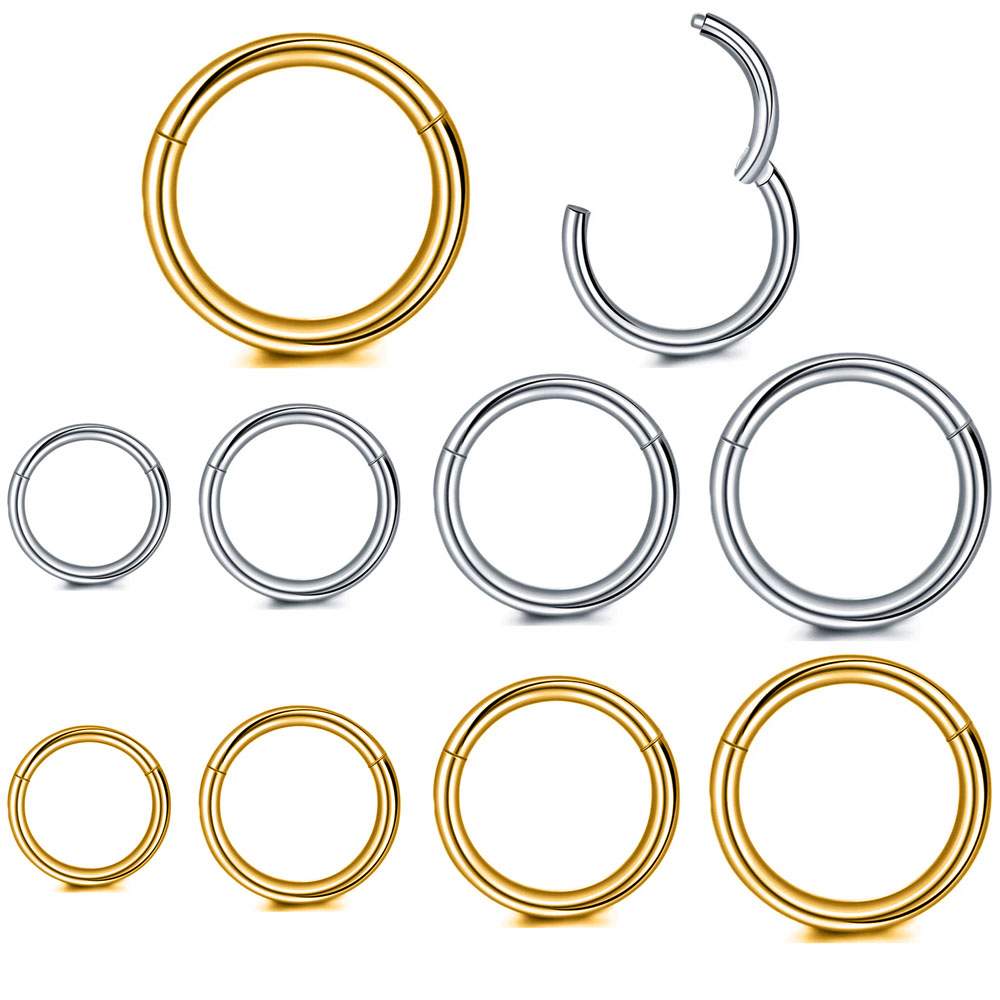 316L Chirurgenstahl Clicker Se – Septum Clicker Ring Bewertung und Preis