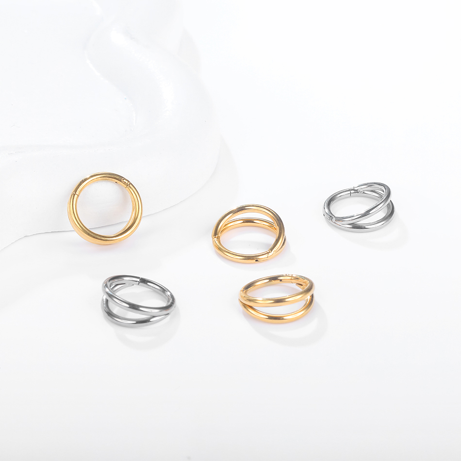 1pc Titan Knorpel Hoop Ohrring – Septum Clicker Ring Bewertung und Preis