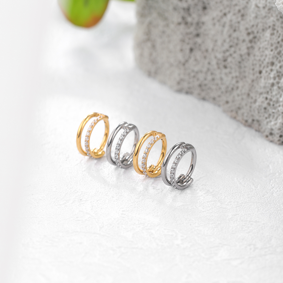 1pc Titan Knorpel Hoop Ohrring – Septum Clicker Ring Bewertung und Preis