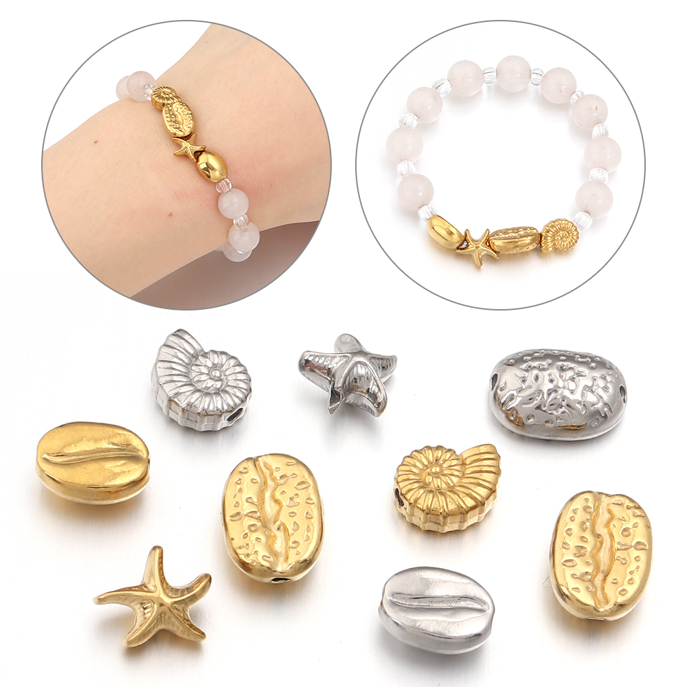 5 Stück Edelstahl-Meerestier-A – Body Jewelry Beach Bewertung und Preis