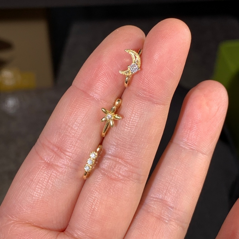 3-teiliges Retro-Luxus-Nasenkl – Body Jewelry Lot Bewertung und Preis