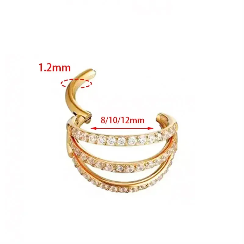G23 Titan-Nasenring mit Scharn – Septum Clicker Ring Bewertung und Preis