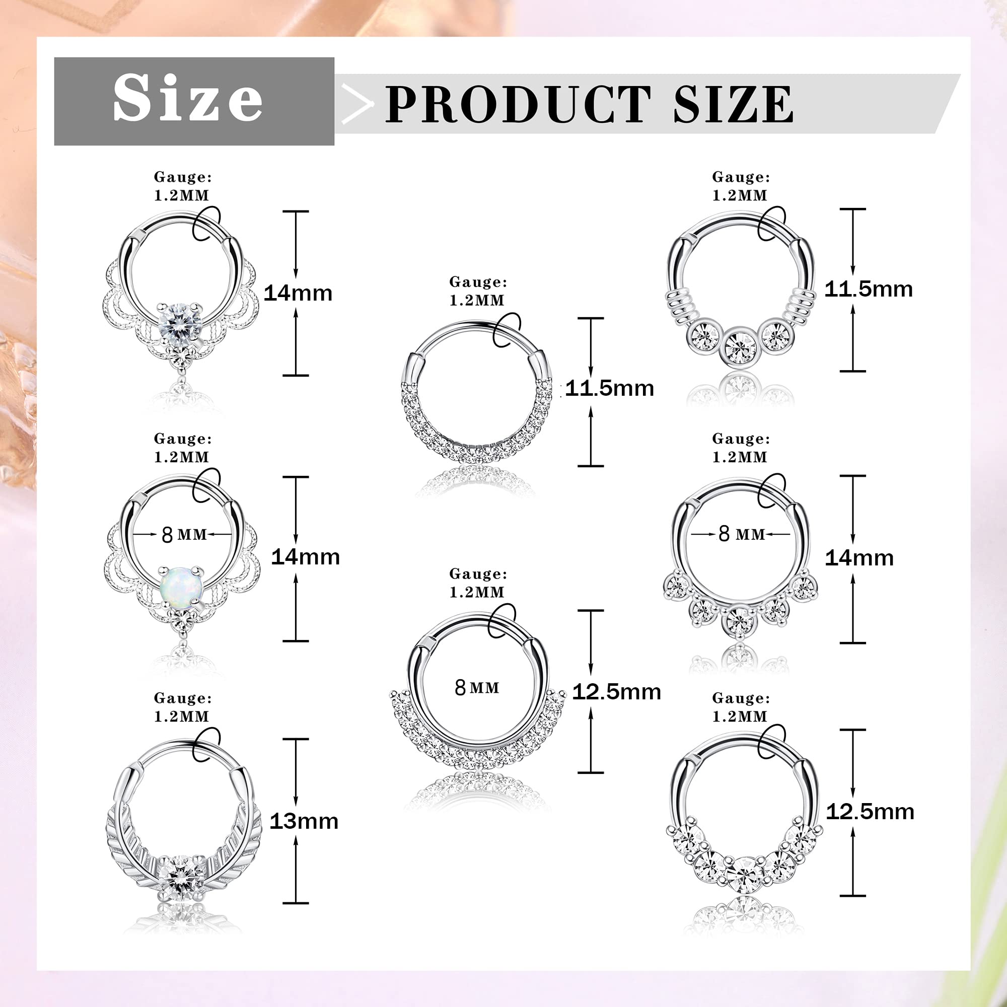 Drperfect 16G Septum Clicker R – Septum Clicker Ring Bewertung und Preis