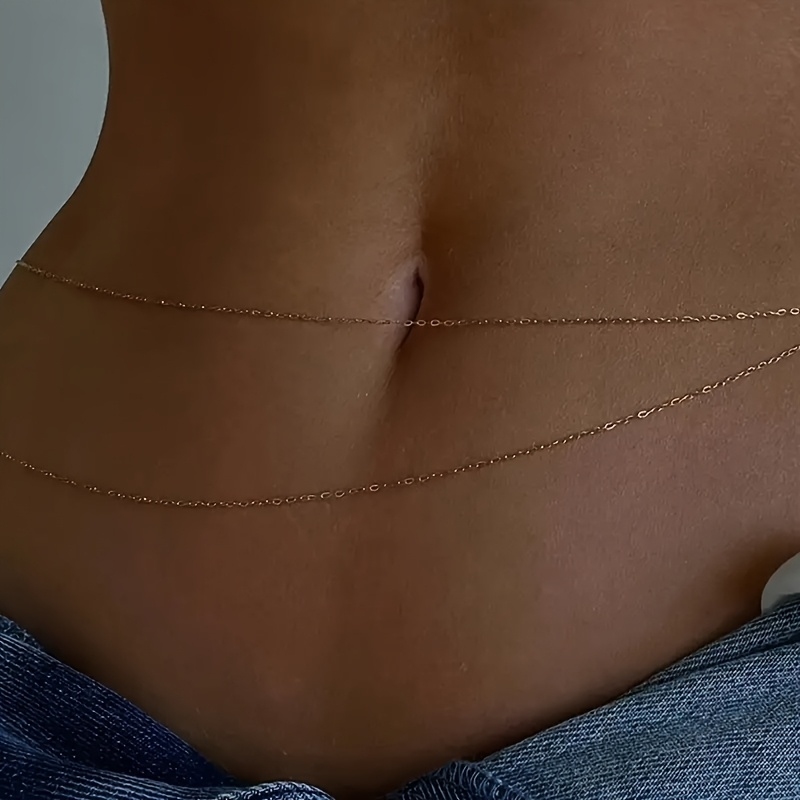 1Doppellagiger Taillengürtel a – Body Jewelry Outfit Bewertung und Preis