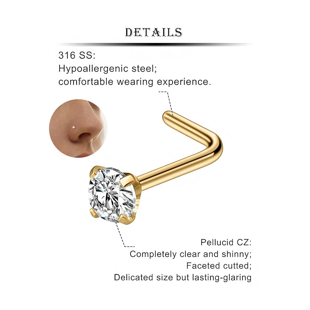 12-teiliges komplettes Set 316 – Body Jewelry Lot Bewertung und Preis